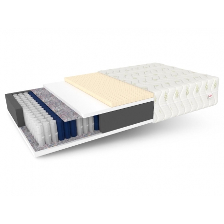 Materac kieszeniowy BOLONIA MAX ALOE - 160 x 200