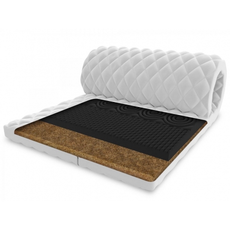 Nakładka na materac NERO Z KOKOSEM - 180 x 200