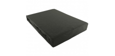 Prześcieradło JERSEY ciemno-szare - 90 x 200