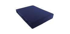 Prześcieradło JERSEY granatowe - 200 x 220